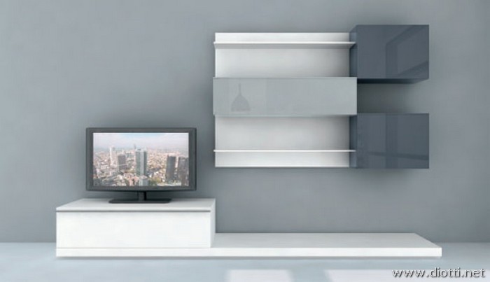 Day living room furniture PD14 white grey